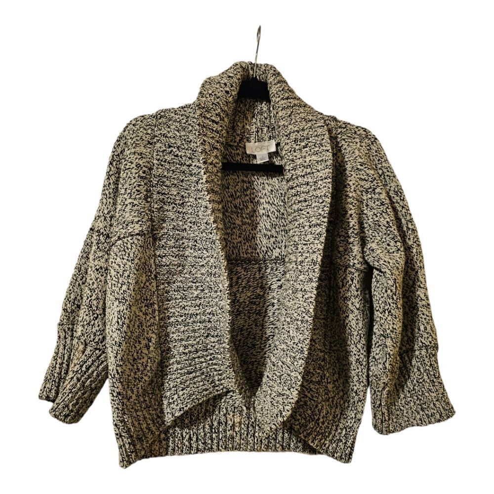 ANN TAYLOR LOFTβ 3/4 Sleeve Open Front Sweaterβ - SizeβSmall